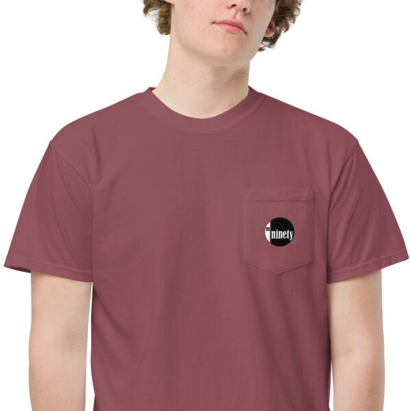 Unisex garment-dyed pocket t-shirt - Image 2