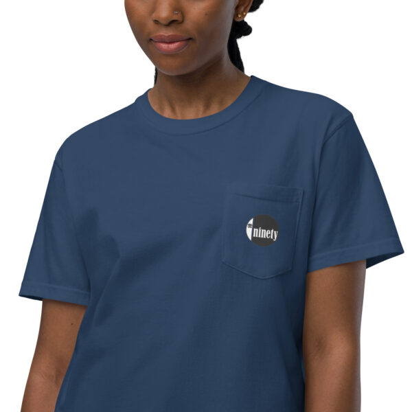 Unisex garment-dyed pocket t-shirt - Image 5