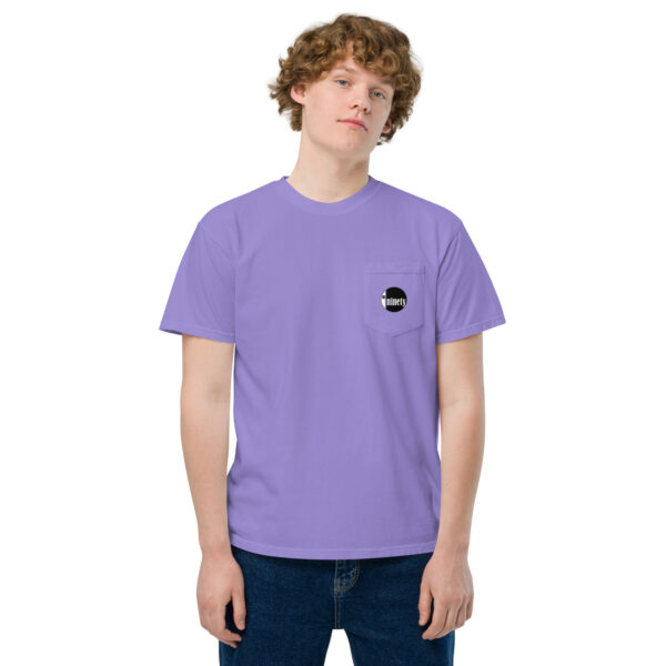 Unisex garment-dyed pocket t-shirt - Image 6